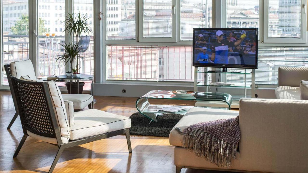 Apartment With The View Belgrado Buitenkant foto
