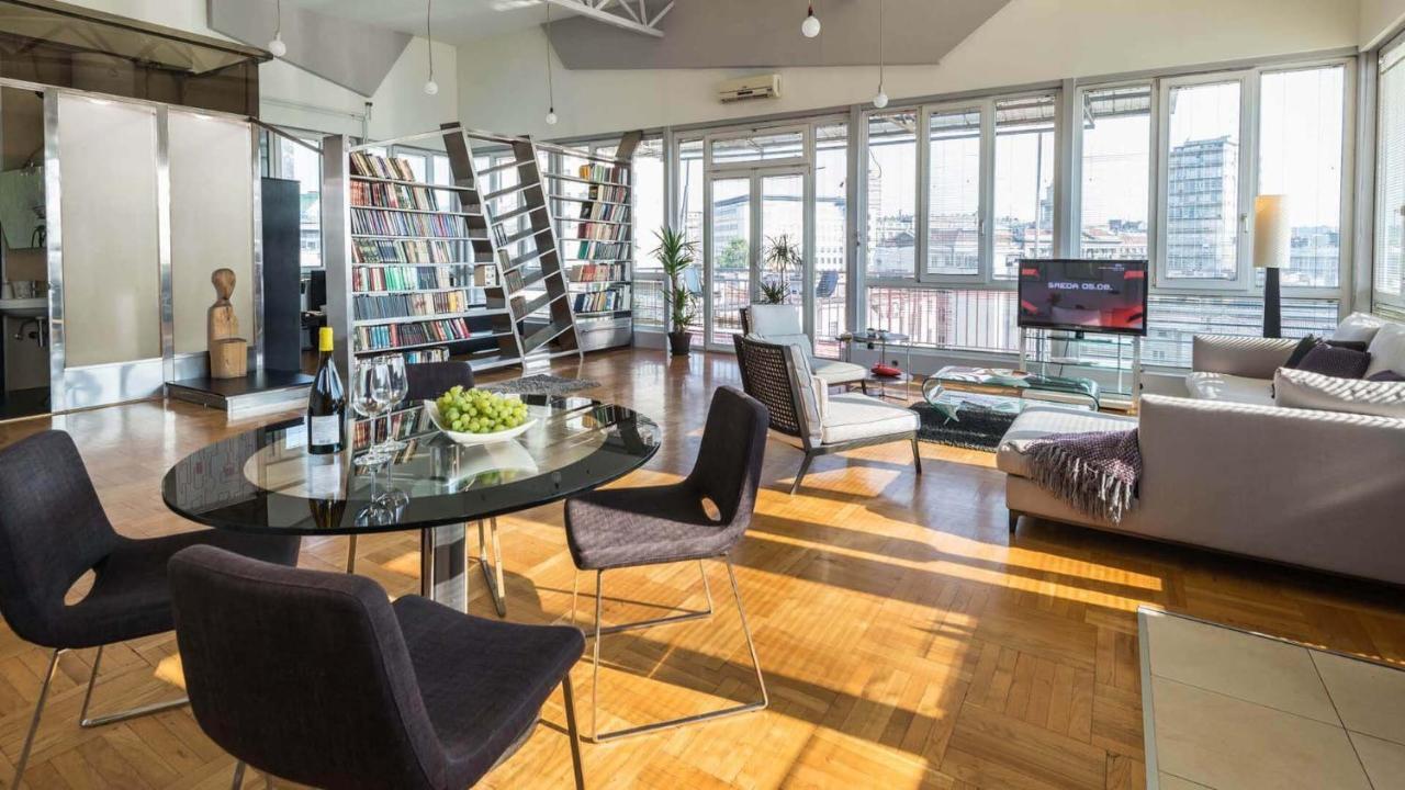 Apartment With The View Belgrado Buitenkant foto
