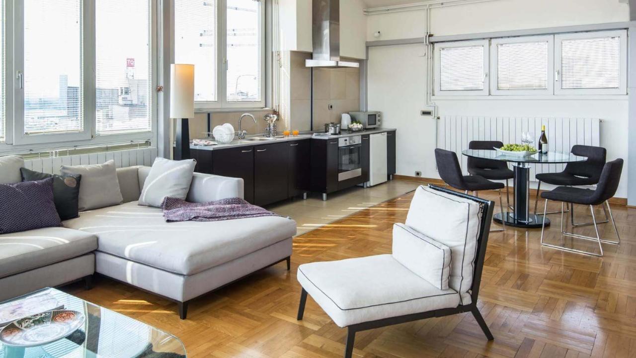 Apartment With The View Belgrado Buitenkant foto